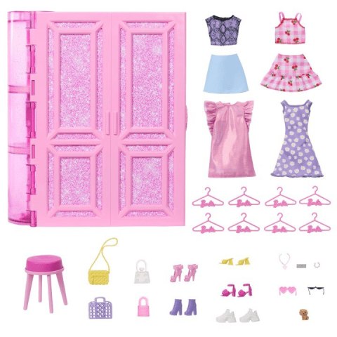 Szafa Marzeń lalki Barbie z ubraniami Mattel Szafa Marzeń lalki Barbie z ubraniami Mattel