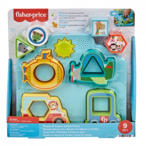 Układanka Pojazdy i kształty Fisher Price Układanka Pojazdy i kształty Fisher Price