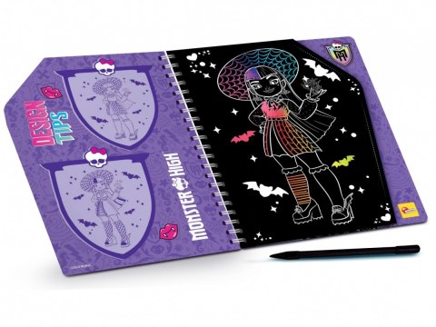 Zdrapywanka Sketchbook Scratch reveal Monster High Lisciani Zdrapywanka Sketchbook Scratch reveal Monster High Lisciani
