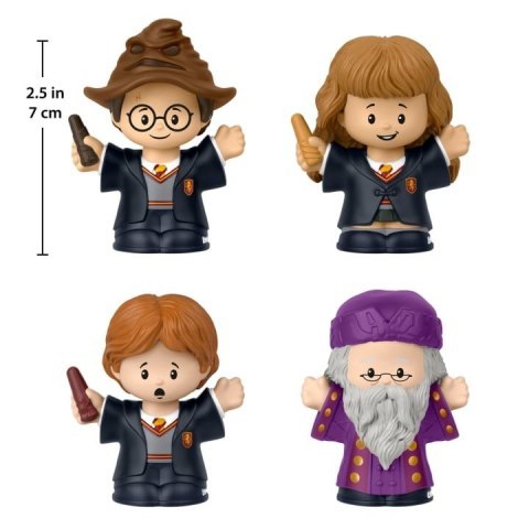Zestaw figurek Little People Harry Potter 4-pak Kamień filozoficzny Mattel Zestaw figurek Little People Harry Potter 4-pak Kamień filozoficzny Mattel