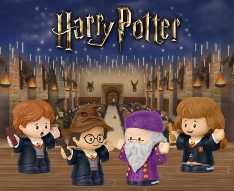 Zestaw figurek Little People Harry Potter 4-pak Kamień filozoficzny Mattel Zestaw figurek Little People Harry Potter 4-pak Kamień filozoficzny Mattel