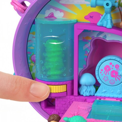 Zestaw figurek Polly Pocket Akwarium Delfina Zestaw kompaktowy Mattel Zestaw figurek Polly Pocket Akwarium Delfina Zestaw kompaktowy Mattel