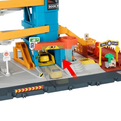 Zestaw z parkingiem i pojazdami Action Drivers Mattel Zestaw z parkingiem i pojazdami Action Drivers Mattel