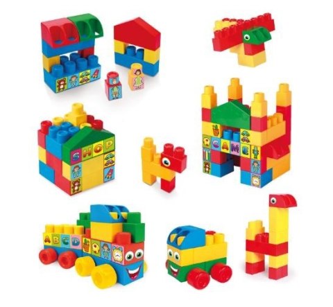 Big Blocks Klocki 51 elementów Wader Big Blocks Klocki 51 elementów Wader