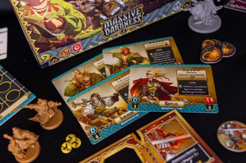 Gra Massive Darkness 2: Bardowie i Konstruktorzy kontra Metalowy Anioł - Dodatek Portal Games Gra Massive Darkness 2: Bardowie i Konstruktorzy kontra Metalowy Anioł - Dodatek Portal Games