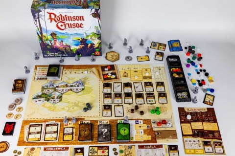 Gra Robinson Crusoe: Edycja Kolekcjonerska Portal Games Gra Robinson Crusoe: Edycja Kolekcjonerska Portal Games