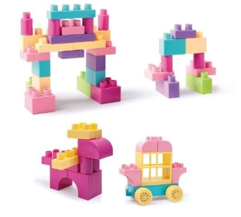 Klocki Kids Blocks 50 elementów różowe Wader Klocki Kids Blocks 50 elementów różowe Wader