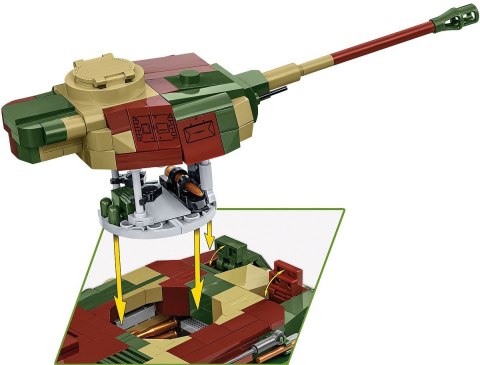 Klocki WWII PZKPFW IV AUSF.G 1107 klocków Cobi Klocki Klocki WWII PZKPFW IV AUSF.G 1107 klocków Cobi Klocki