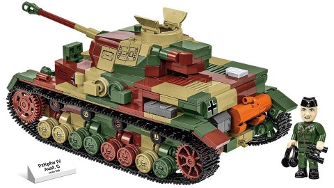 Klocki WWII PZKPFW IV AUSF.G 1107 klocków Cobi Klocki Klocki WWII PZKPFW IV AUSF.G 1107 klocków Cobi Klocki