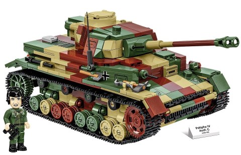 Klocki WWII PZKPFW IV AUSF.G 1107 klocków Cobi Klocki Klocki WWII PZKPFW IV AUSF.G 1107 klocków Cobi Klocki
