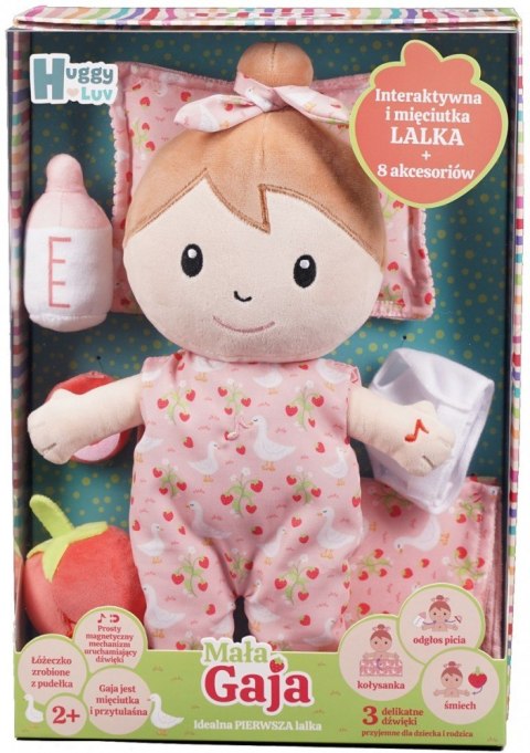 Lalka interaktywna Huggy Luv Gaia + akcesoria Tm Toys Lalka interaktywna Huggy Luv Gaia + akcesoria Tm Toys