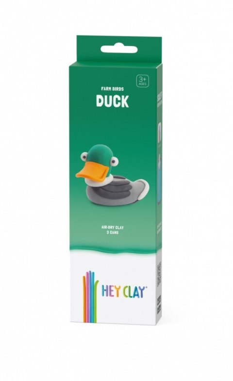 Masa plastyczna Hey Clay Ptaki z farmy Kaczka Tm Toys Masa plastyczna Hey Clay Ptaki z farmy Kaczka Tm Toys