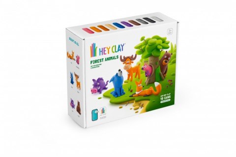 Masa plastyczna Hey Clay Zestaw Zwierzęta leśne Tm Toys Masa plastyczna Hey Clay Zestaw Zwierzęta leśne Tm Toys