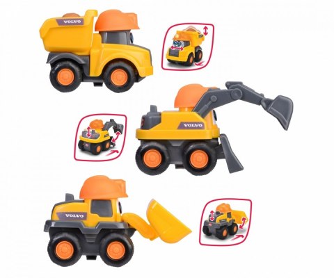 Pojazd budowlany ABC Volvo 3 rodzaj 12 cm Simba Pojazd budowlany ABC Volvo 3 rodzaj 12 cm Simba