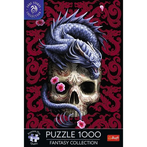 Puzzle 1000 elementów Orientalny Smok Anne Stokes Trefl Puzzle 1000 elementów Orientalny Smok Anne Stokes Trefl