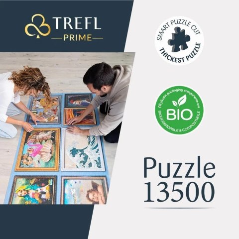 Puzzle 13500 elementów Cities Beyond the Clouds Trefl Puzzle 13500 elementów Cities Beyond the Clouds Trefl