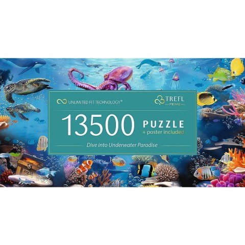 Puzzle 13500 elementów Rafa koralowa Trefl Puzzle 13500 elementów Rafa koralowa Trefl