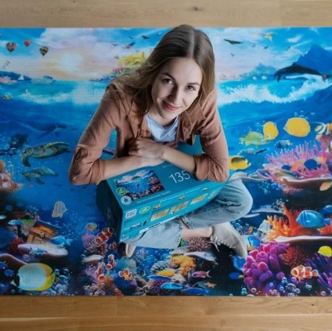 Puzzle 13500 elementów Rafa koralowa Trefl Puzzle 13500 elementów Rafa koralowa Trefl