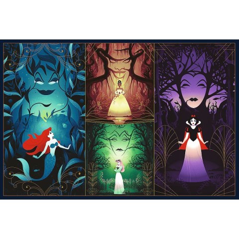 Puzzle 2x200 elementów Czarujące Księżniczki Disney Princess Trefl Puzzle 2x200 elementów Czarujące Księżniczki Disney Princess Trefl