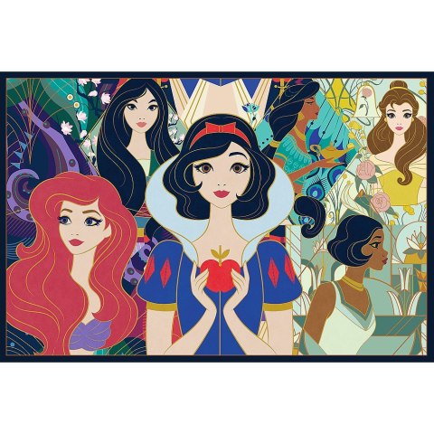 Puzzle 2x200 elementów Czarujące Księżniczki Disney Princess Trefl Puzzle 2x200 elementów Czarujące Księżniczki Disney Princess Trefl