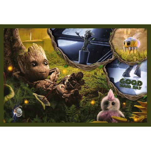 Puzzle 2x200 elementów Ja jestem Groot Guardians Marvel Trefl Puzzle 2x200 elementów Ja jestem Groot Guardians Marvel Trefl