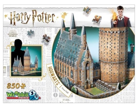 Puzzle 3D 850 elementów Harry Potter Hogwarts Great Hall Tactic