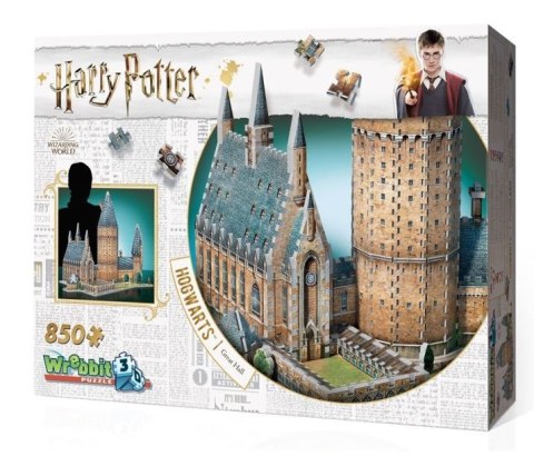 Puzzle 3D 850 elementów Harry Potter Hogwarts Great Hall Tactic