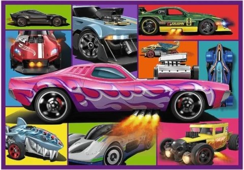 Puzzle 4x250 Wyścigowe auta Hot Wheels Trefl Puzzle 4x250 Wyścigowe auta Hot Wheels Trefl