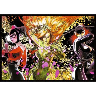 Puzzle 4x250 elementów Batman w akcji Trefl