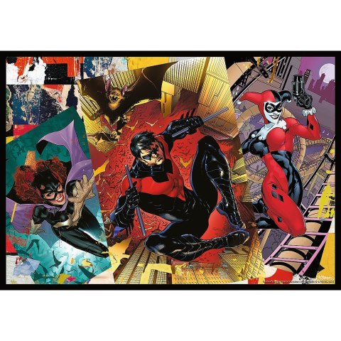 Puzzle 4x250 elementów Batman w akcji Trefl Puzzle 4x250 elementów Batman w akcji Trefl