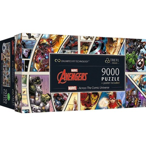 Puzzle 9000 elementów Marvel Across the Comic Universe Trefl Puzzle 9000 elementów Marvel Across the Comic Universe Trefl