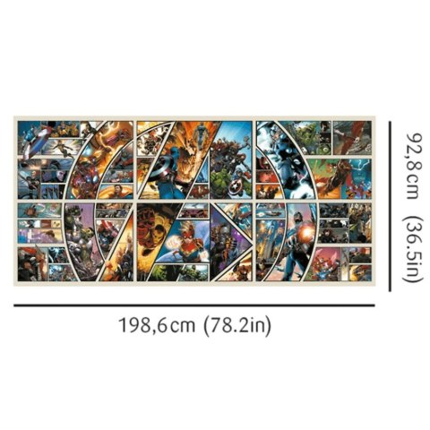 Puzzle 9000 elementów Marvel Across the Comic Universe Trefl Puzzle 9000 elementów Marvel Across the Comic Universe Trefl
