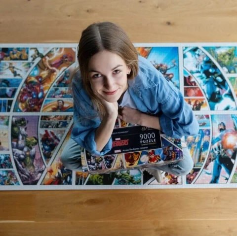 Puzzle 9000 elementów Marvel Across the Comic Universe Trefl Puzzle 9000 elementów Marvel Across the Comic Universe Trefl