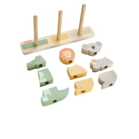 Sorter Drewniane Zwierzątka Układaj i sortuj Fisher Price Sorter Drewniane Zwierzątka Układaj i sortuj Fisher Price
