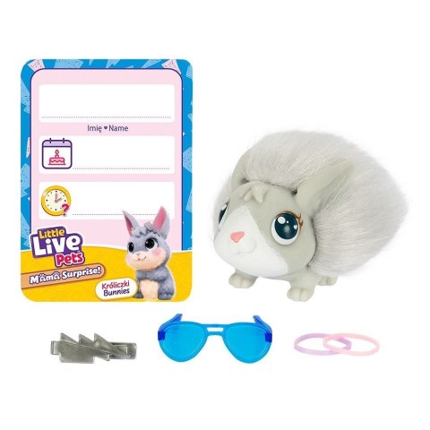 Zestaw Little Live Pets Mama Surprise króliki Cobi Zestaw Little Live Pets Mama Surprise króliki Cobi