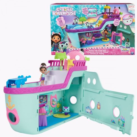 Zestaw figurek Koci Domek Gabi Statek wycieczkowy Syrenkokotki Spin Master Zestaw figurek Koci Domek Gabi Statek wycieczkowy Syrenkokotki Spin Master