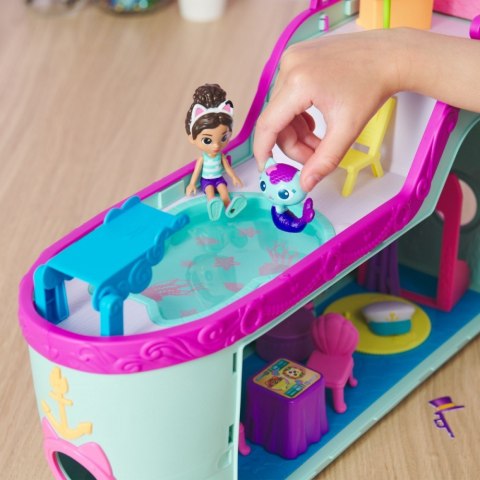 Zestaw figurek Koci Domek Gabi Statek wycieczkowy Syrenkokotki Spin Master Zestaw figurek Koci Domek Gabi Statek wycieczkowy Syrenkokotki Spin Master