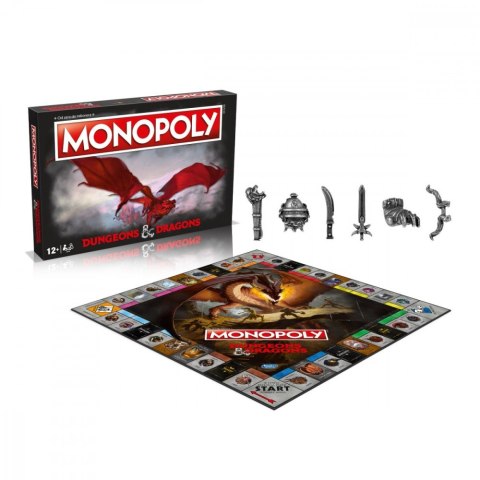 Gra Monopoly Dungeon & Dragons Winning Moves Gra Monopoly Dungeon & Dragons Winning Moves