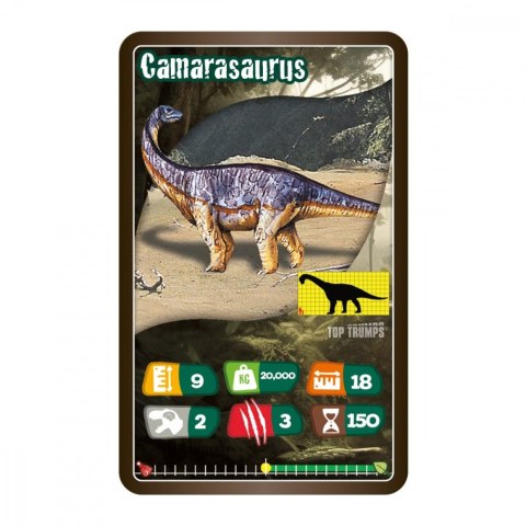 Gra Top Trumps Dinozaury Winning Moves Gra Top Trumps Dinozaury Winning Moves