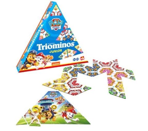 Gra Triominos Junior Psi Patrol Goliath Gra Triominos Junior Psi Patrol Goliath