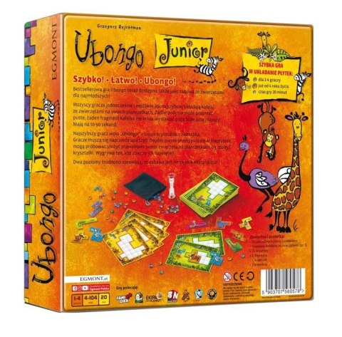 Gra Ubongo Junior Egmont Gra Ubongo Junior Egmont