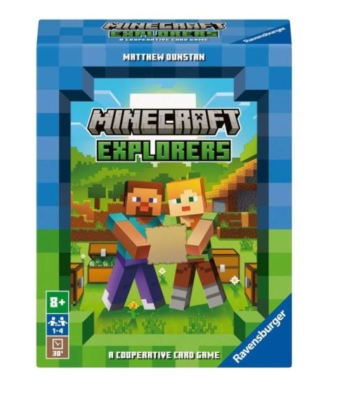 Gra karciana Minecraft Explorers Ravensburger Polska Gra karciana Minecraft Explorers Ravensburger Polska