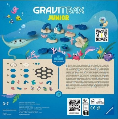 Gravitrax Junior Zestaw Uzupełniający Ocean Ravensburger Polska Gravitrax Junior Zestaw Uzupełniający Ocean Ravensburger Polska
