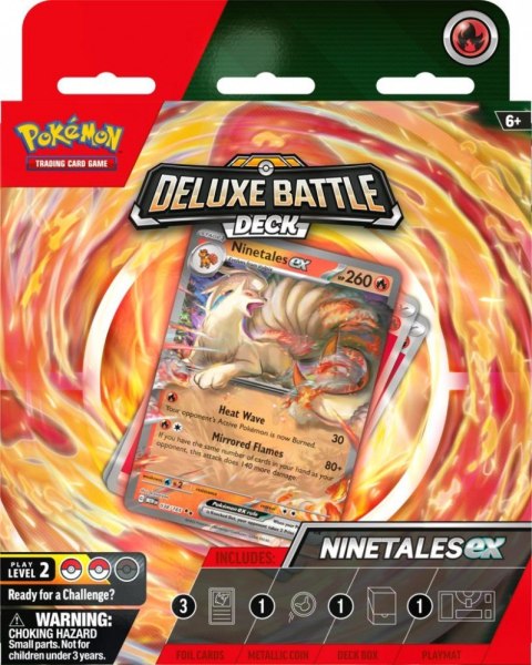 Karty Deluxe Battle Deck Ninetales ex Pokemon TCG Karty Deluxe Battle Deck Ninetales ex Pokemon TCG