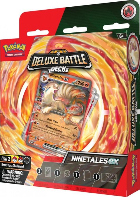 Karty Deluxe Battle Deck Ninetales ex Pokemon TCG Karty Deluxe Battle Deck Ninetales ex Pokemon TCG