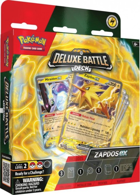 Karty Deluxe Battle Deck Zapdos ex Pokemon TCG Karty Deluxe Battle Deck Zapdos ex Pokemon TCG