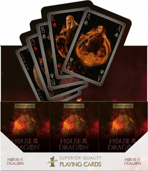 Karty WADDINGTON S NO.1 House of Dragons Winning Moves Karty WADDINGTON S NO.1 House of Dragons Winning Moves