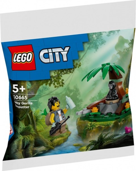 Klocki City 30665 Spotkanie z małym gorylem LEGO Klocki City 30665 Spotkanie z małym gorylem LEGO