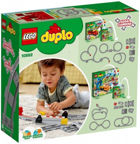Klocki DUPLO 10882 Tory kolejowe LEGO Klocki DUPLO 10882 Tory kolejowe LEGO