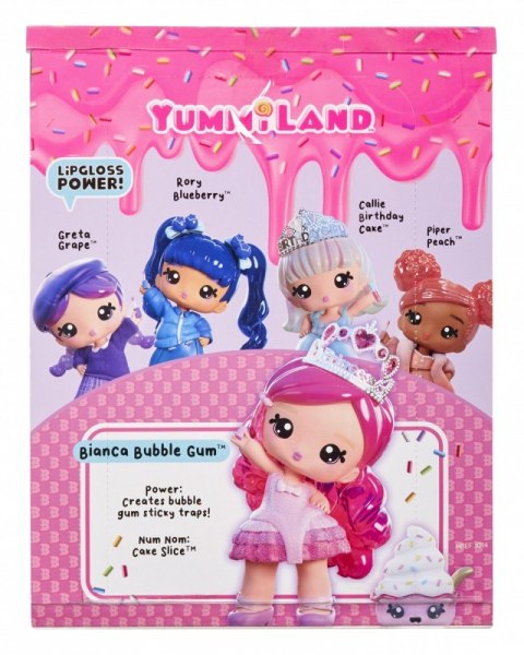 Lalka Yummiland Large Lipgloss Pet, Bianca Bubble MGA Lalka Yummiland Large Lipgloss Pet, Bianca Bubble MGA